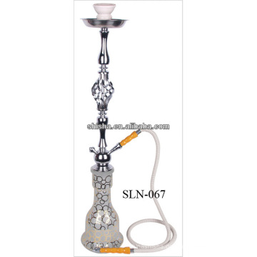 neue Design-Shisha mit goldenen Glas